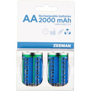 Oplaadbare AA batterijen Zeeman