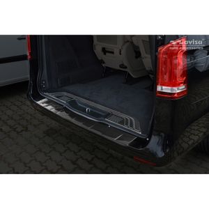 Echt 3D Carbon Bumper beschermer passend voor Mercedes Vito / V-Klasse 2014- AV249216