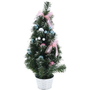 Kunstkerstboom - mini - inclusief versiering - kerstboom - 50 cm