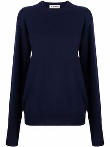 Jil Sander pull en cachemire - Bleu