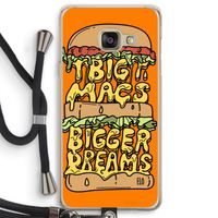 Big Macs Bigger Dreams: Samsung Galaxy A3 (2016) Transparant Hoesje met koord