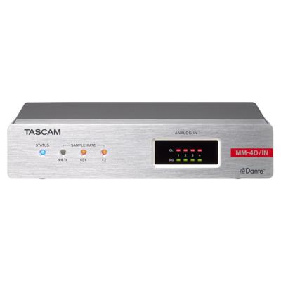 Tascam MM-4D/IN-E Dante converter
