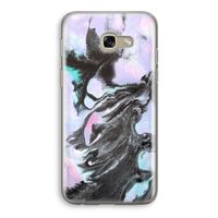 Pastel zwart: Samsung Galaxy A5 (2017) Transparant Hoesje