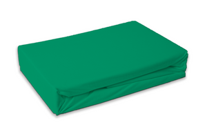 Jersey hoeslaken - groen - matras dikte 40 cm