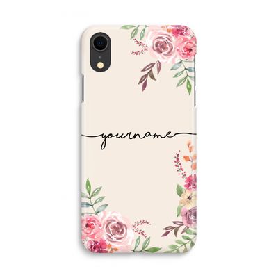 Rozen: iPhone XR Volledig Geprint Hoesje