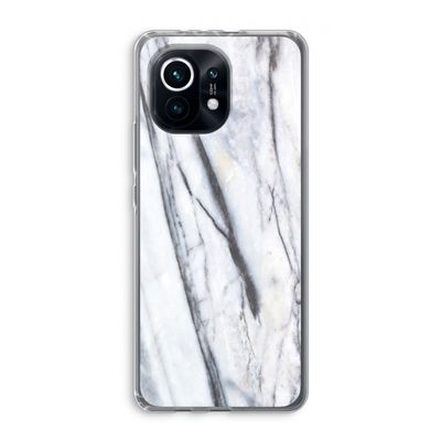 Gestreepte marmer: Xiaomi Mi 11 Transparant Hoesje
