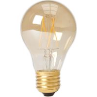 Calex LED Full Glass Filament GLS-lamp 240V 4W 310lm E27 A60, Gold 2100K CRI80 Dimmable, energy label A+ - thumbnail
