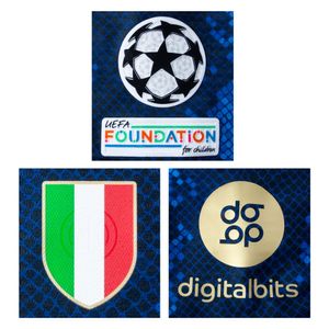 Champions League + Scudetto + Digitalbits Badge Set