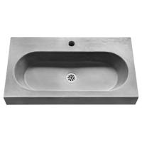 Differnz Somero wastafel 1 kraangat | beton | 60 cm