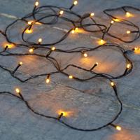 Kerstverlichting Ivy - 50 led lampjes - warm wit - 375 cm - lichtsnoer Kerstverlichting Ivy - 50 led lampjes - warm wit - 375 cm - lichtsnoer
