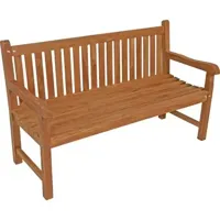 Bank Teak Rechte Rug 150 cm