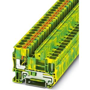 Phoenix Contact 3061774 Aardingsklem 8.2 mm Push-Lock-veeraansluiting Groen, Geel 50 stuk(s)