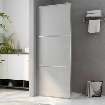 Inloopdouchewand mat 100x195 cm ESG-glas