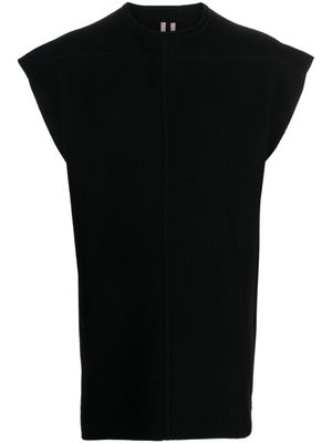 Rick Owens haut en maille à mancherons - Noir