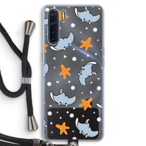 Manta: Oppo A91 Transparant Hoesje met koord
