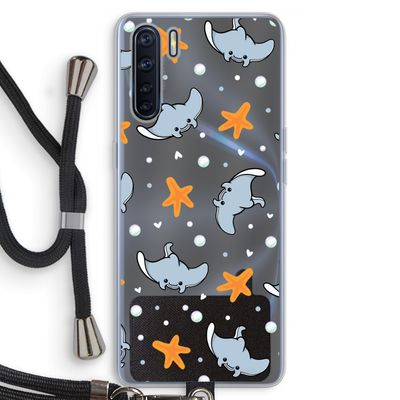 Manta: Oppo A91 Transparant Hoesje met koord
