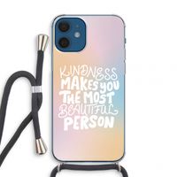The prettiest: iPhone 12 mini Transparant Hoesje met koord