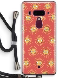 Zon: HTC U12+ Transparant Hoesje met koord
