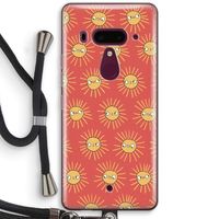 Zon: HTC U12+ Transparant Hoesje met koord