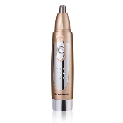 SPORTMAN Water bewijs batterij Power Supply mannelijke neus oor haar kogel gevormd Trimmer(Gold)