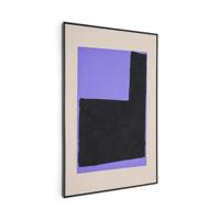 Kave Home Schilderij 'Zernu' 120 x 77cm, kleur Donkerblauw