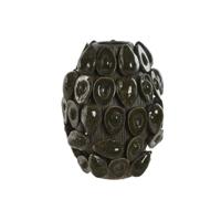 Vaas Home ESPRIT Groen Keramisch Keramiek Avocado Tropisch 25 x 25 x 30 cm