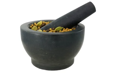 Cookinglife Vijzel Graniet - Zwart - ø 18 cm Cookinglife Vijzel Graniet - Zwart - ø 18 cm