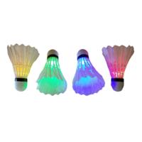 4 in 1 LED Goose Feather materiaal LED licht duurzaam badminton 4 in 1 LED Goose Feather materiaal LED licht duurzaam badminton