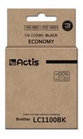 Actis KB-1100Bk Inkt (vervangt Brother LC1100BK/980BK; Standaard; 28 ml; zwart)