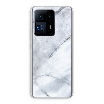 Witte marmer: Xiaomi Mi Mix 4 Transparant Hoesje