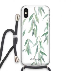 Branch up your life: iPhone XS Transparant Hoesje met koord