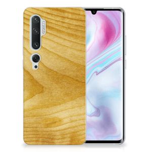 Xiaomi Mi Note 10 Pro Bumper Hoesje Licht Hout