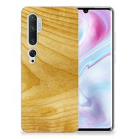 Xiaomi Mi Note 10 Pro Bumper Hoesje Licht Hout