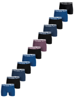 12-pack heren boxershort - Coloured black