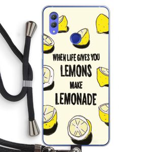 Lemonade: Honor Note 10 Transparant Hoesje met koord