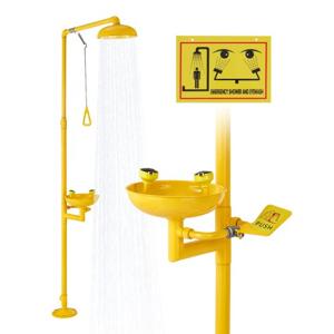 VEVOR Oogspoelstation 27 cm Oogspoelcombinatie OSHA Oogreinigingsapparaat