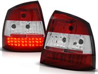 Tuning-Tec Achterlichten OPEL ASTRA G 09 97-02 04 ROOD HELDER LED - thumbnail