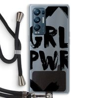 Girl Power #2: Oppo Find X3 Neo Transparant Hoesje met koord