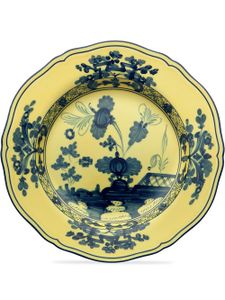 GINORI 1735 assiette Oriente Italiano en porcelaine - Jaune