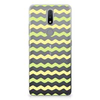 Nokia 2.4 TPU bumper Waves Yellow