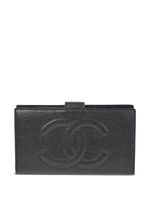 CHANEL Pre-Owned portefeuille CC en cuir (1997) - Noir - thumbnail