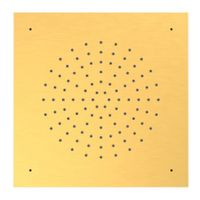 Hoofddouche Tres Exclusive | 38x38 cm | Vierkant | 24k Goud mat