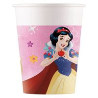Globos Papieren bekers fsc disney prinses live your story, 8st.