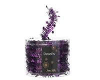 Lametta guirlande pet d3l700 cm vijg Decoris - Decoris Lametta guirlande pet d3l700 cm vijg Decoris - Decoris