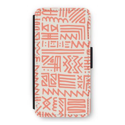 Marrakech Pink: iPhone 12 Flip Hoesje