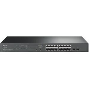 TP-Link TL-SG2218P netwerk-switch L2/L2+ Gigabit Ethernet (10/100/1000) Power over Ethernet (PoE) 1U Zwart