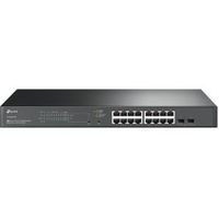 TP-Link TL-SG2218P netwerk-switch L2/L2+ Gigabit Ethernet (10/100/1000) Power over Ethernet (PoE) 1U Zwart - thumbnail