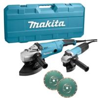 Makita dk0054x1 haakse slijper set ga9020r + 9558hnrg | + diamantschijven - dk0054x1