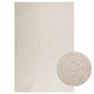 VidaXL Vloerkleed zizur room binnen en buiten 140x200 cm jute look