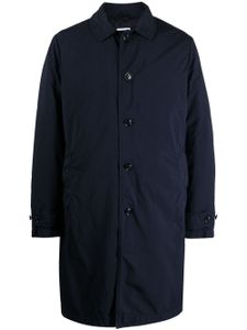 ASPESI manteau Vodka Le waterproof en toile - Bleu